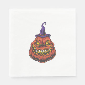 Halloween-Kürbisse Serviette