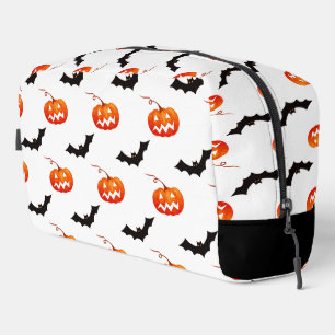 Halloween-Kürbisse und Fledermäuse, Süßes oder Sau Waschbeutel