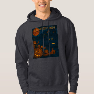 Halloween-Kürbissuche Hoodie
