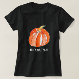 Halloween-Kürbistrick T-Shirt