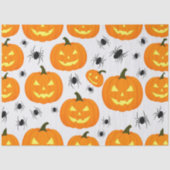 Halloween-Kürbisumzug Seidenpapier (Vorderseite)