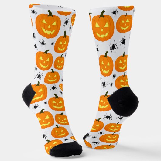 Halloween-Kürbisumzug Socken (Gewinkelt)