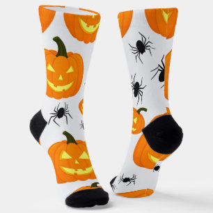 Halloween-Kürbisumzug Socken