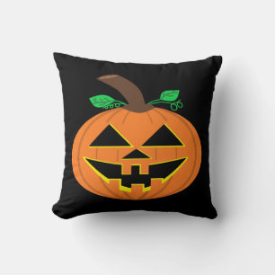 Halloween Kürkenkäfchen Kissen
