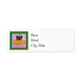 Halloween-Label (Vorne)