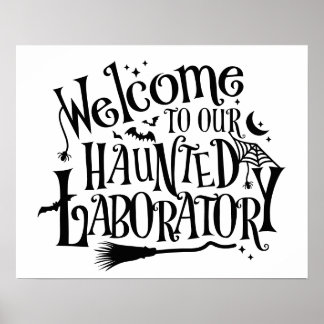 Halloween Laborscience Poster