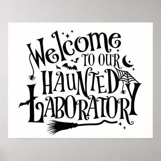 Halloween Laborscience Poster (Vorne)
