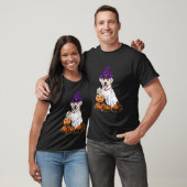 Halloween Labrador Hexe T-Shirt (Unisex)