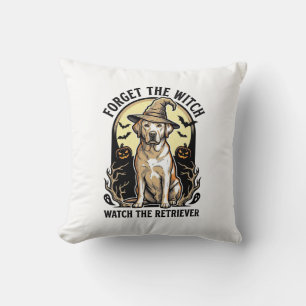 Halloween Labrador Hexe Vintage Retriever Hund Des Kissen