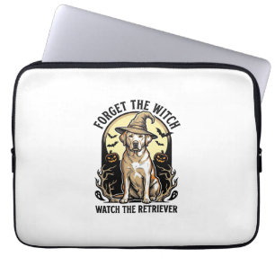 Halloween Labrador Hexe Vintage Retriever Hund Des Laptopschutzhülle