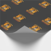 Halloween Labrador Mama Hexenhund Design_1 Geschenkpapier (Ecke)