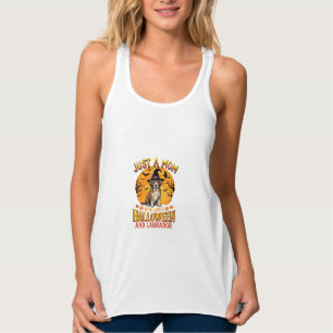 Halloween Labrador Mama Hexenhund Design_1 Tank Top