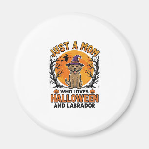 Halloween Labrador Mama Vintage Hund Design_1 Magnet