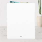 Halloween Labrador mit Pumpkins Beängstigend Karte (Rückseite)