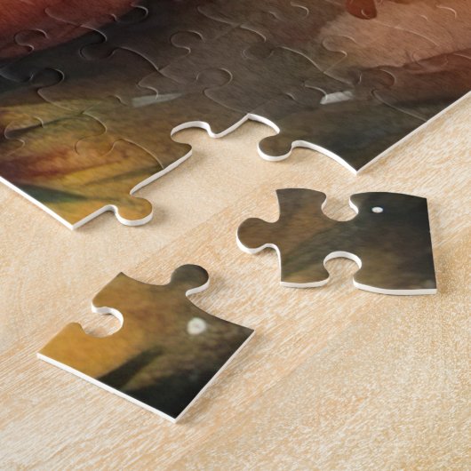 Halloween Labrador mit Pumpkins Beängstigend Puzzle (Seite)