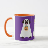 Halloween Labrador Retriever Ghost Dogs Tasse (Links)