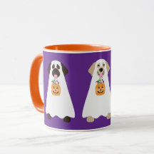 Halloween Labrador Retriever Ghost Dogs