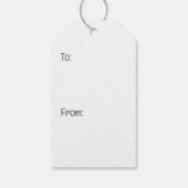 Halloween Labrador Retriever Hunde Hexenhats Geschenkanhänger (Rückseite)