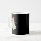 Halloween Lace Ghost Kaffeetasse (Vorderseite Links)