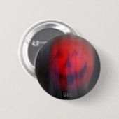 Halloween-Lächeln Button (Vorne & Hinten)