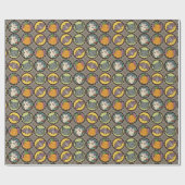 Halloween Lächeln Geschenkpapier (Flach)