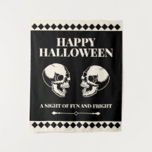 Halloween Lachende Schädel Spaß und Schrecken