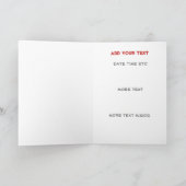 Halloween laden Karten-Schablone ein Einladung (Innenseite)