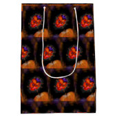 Halloween Ladybug Mittlere Geschenktüte (Rückseite)