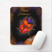 Halloween Ladybug Mousepad (Mit Mouse)