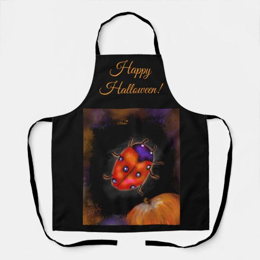 Halloween Ladybug Schürze (Vorderseite)