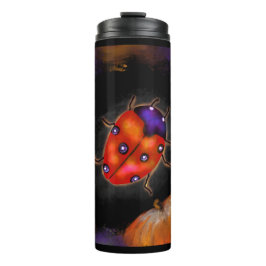 Halloween Ladybug Thermosbecher
