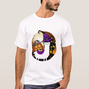 Halloween Lama Alpaka Lustiges Lama Glama Cooles G T-Shirt