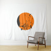 Halloween Landscape Halloween Design Wandteppich (Beispiel (Horizontal))