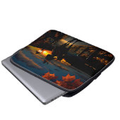 Halloween Landscape Seven Laptopschutzhülle (Vorne Knopf)
