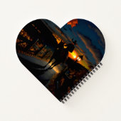 Halloween Landscape Seven Notizblock (Rückseite)