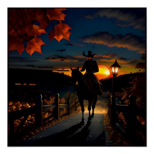 Halloween Landscape Seven Poster (Vorderseite)