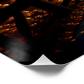 Halloween Landscape Seven Poster (Ecke)