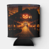 Halloween Landschaft Fünf Dosenkühler (Rückseite)