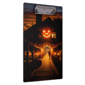 Halloween Landschaft Fünf Klemmbrett (Rechts)