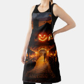 Halloween Landschaft Fünf Schürze (InSitu)