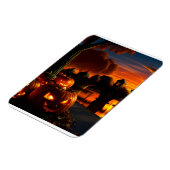 Halloween-Landschaft Magnet (Linke Seite)