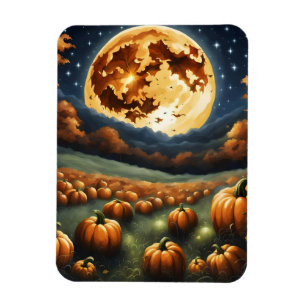 Halloween-Landschaft Magnet