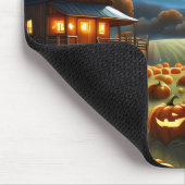 Halloween-Landschaft Mousepad (Ecke)