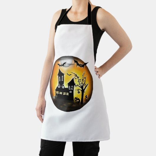 Halloween-Landschaft Schürze (InSitu)