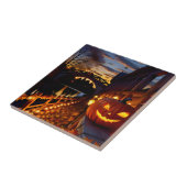 Halloween Landschaft Vier Fliese (Seite)
