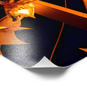 Halloween Landschaft Vier Fotodruck (Ecke)