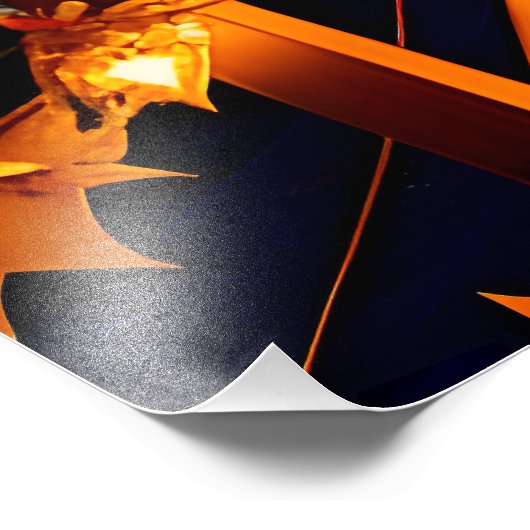 Halloween Landschaft Vier Fotodruck (Ecke)