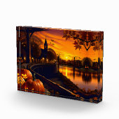 Halloween Landschaft Zwei Fotoblock (Rechts)