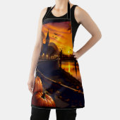 Halloween Landschaft Zwei Schürze (InSitu)