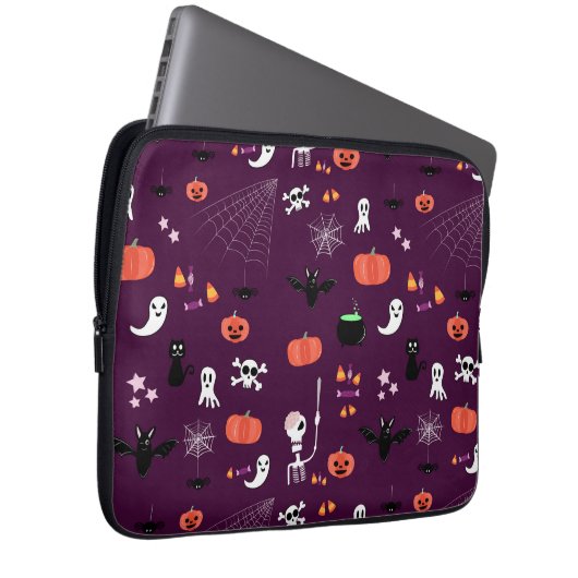 Halloween Laptopschutzhülle (Vorne Rechts)